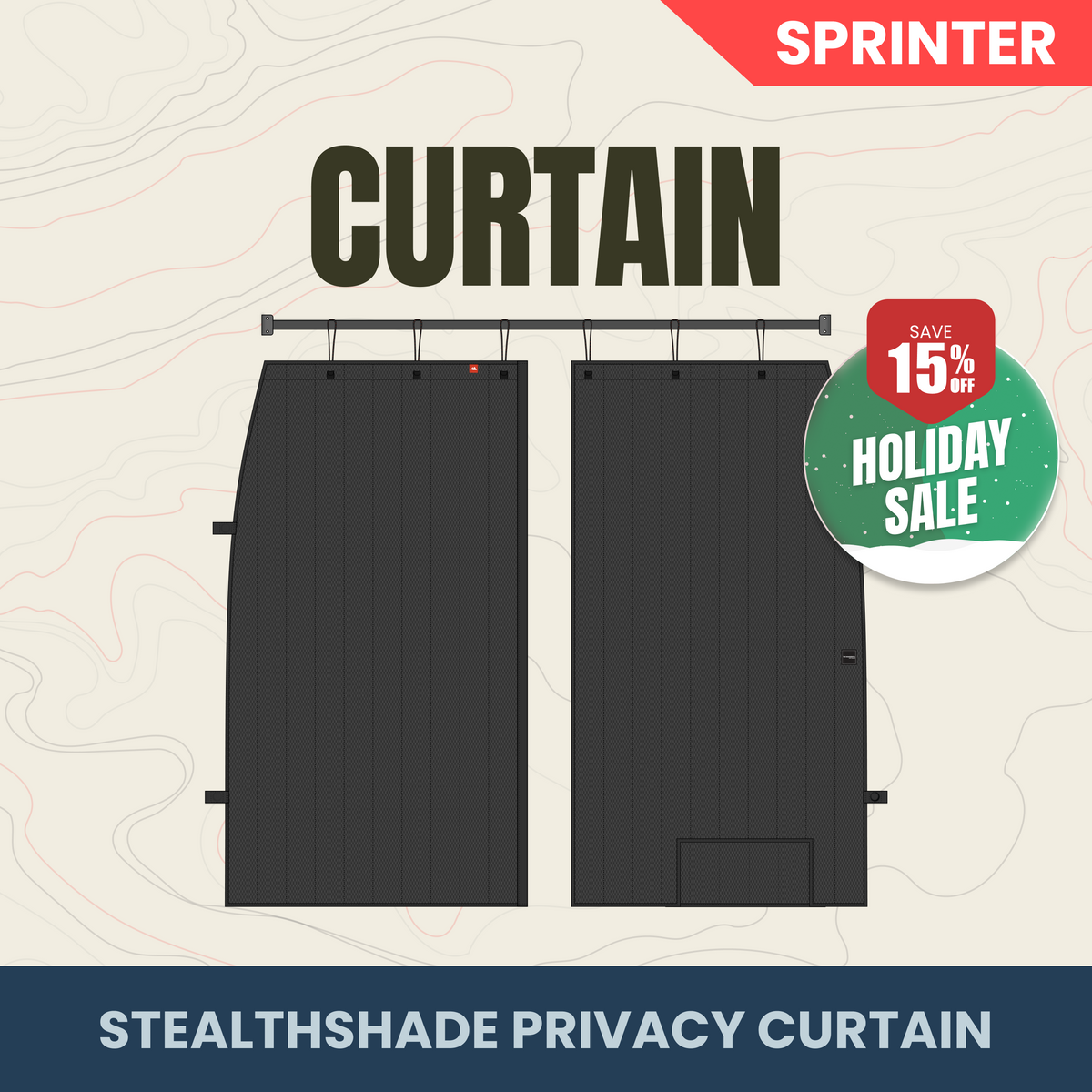 StealthShade Privacy Curtain