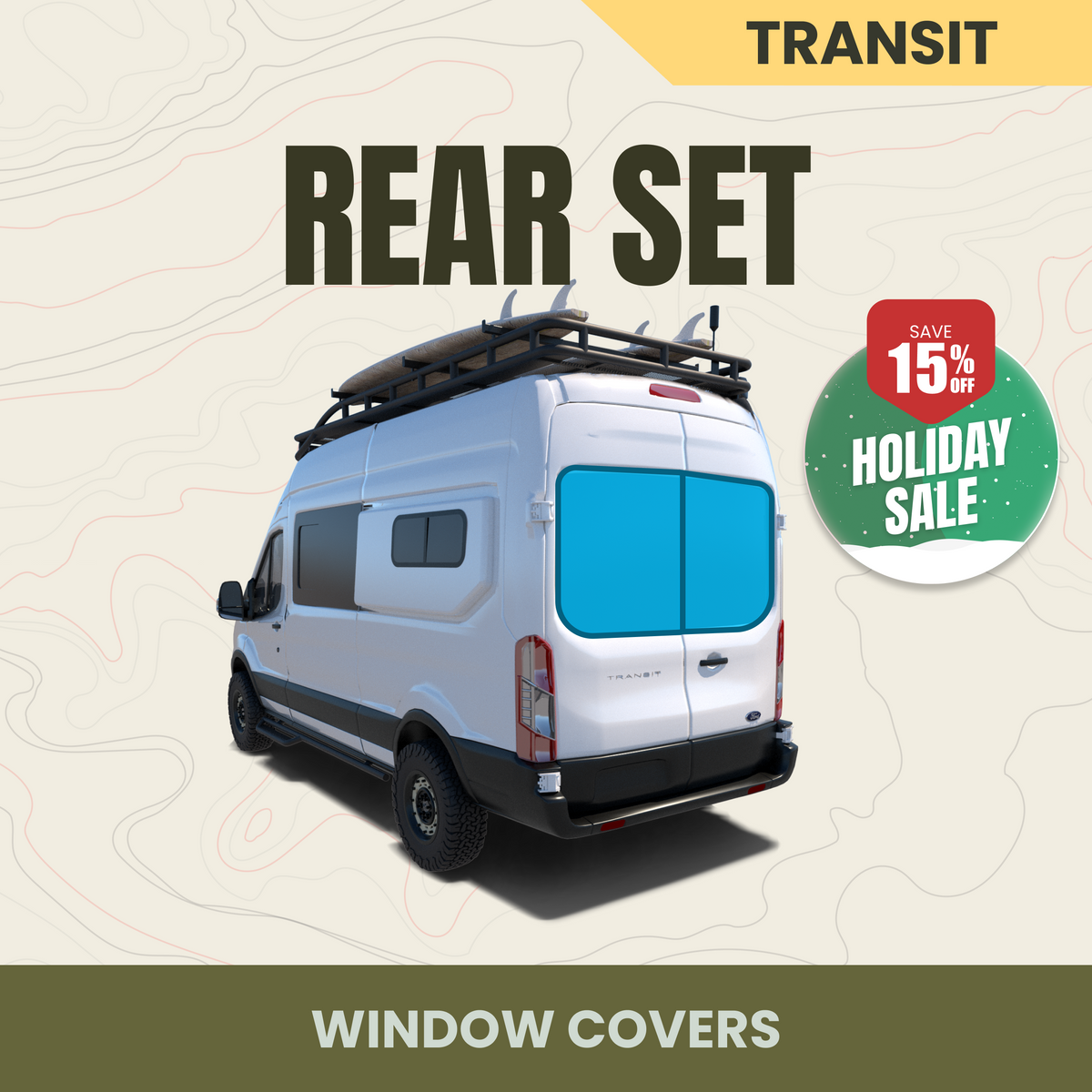 Rear Window Cover Set