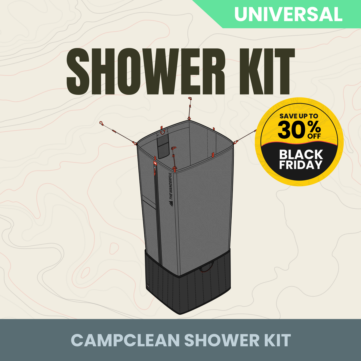 CampClean Shower Kit