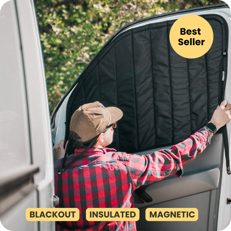 Front Driver & Passenger Window Cover Set