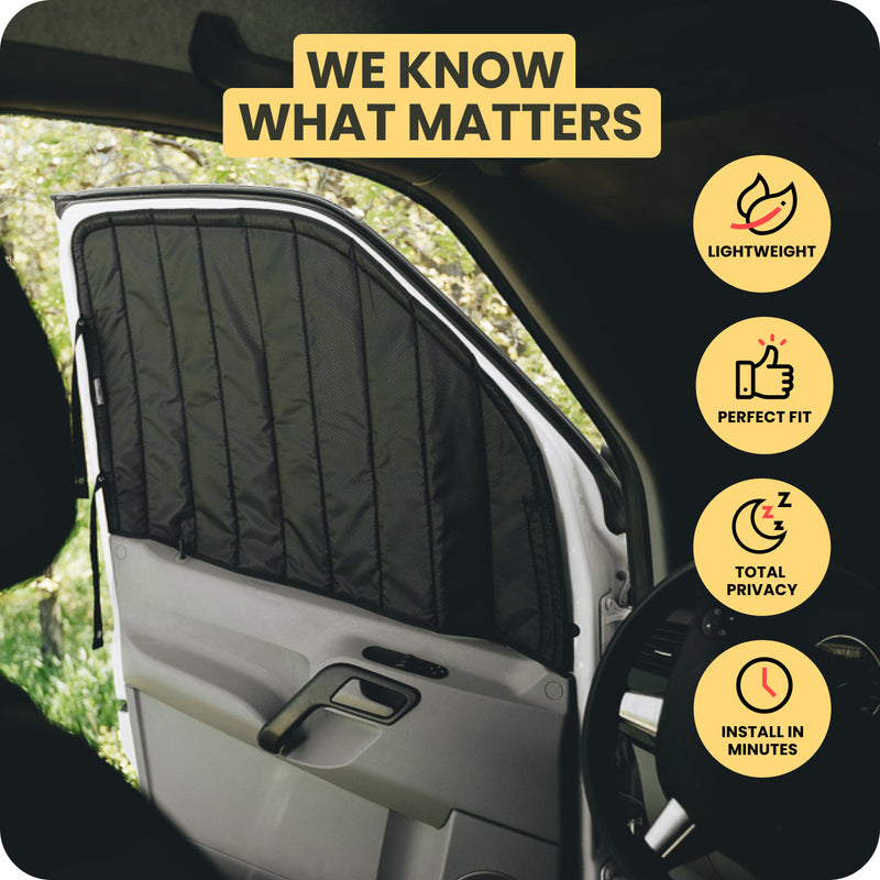 Exclusive: Front Cab Window Cover Set