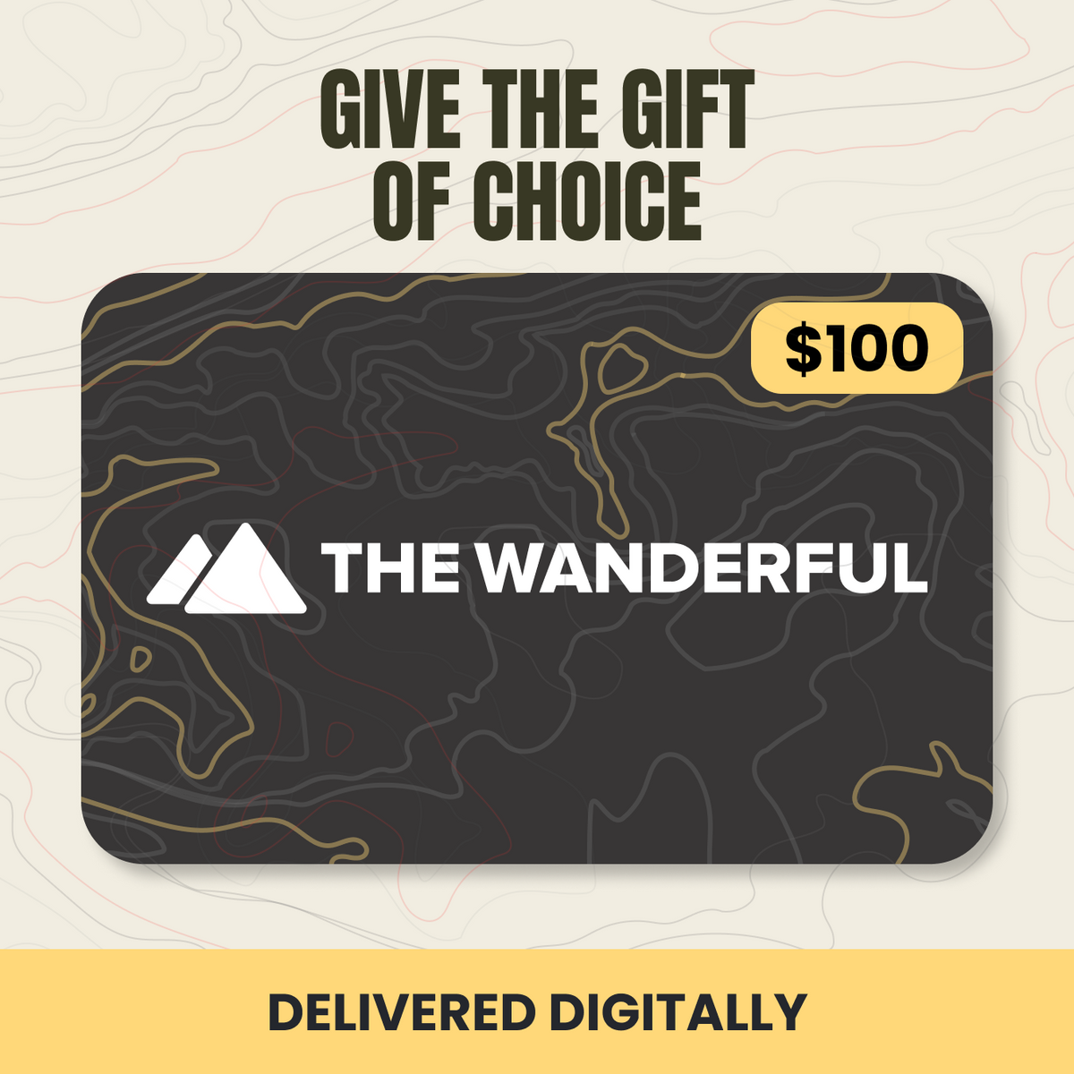 The Wanderful Gift Card