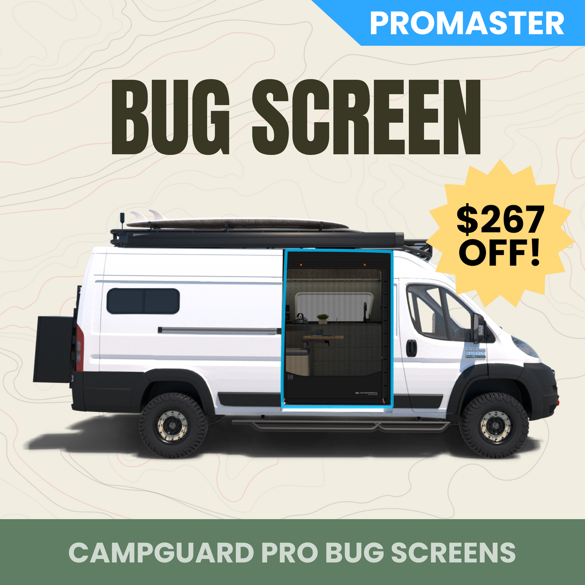 Sale: CampGuard Pro Bug Screen