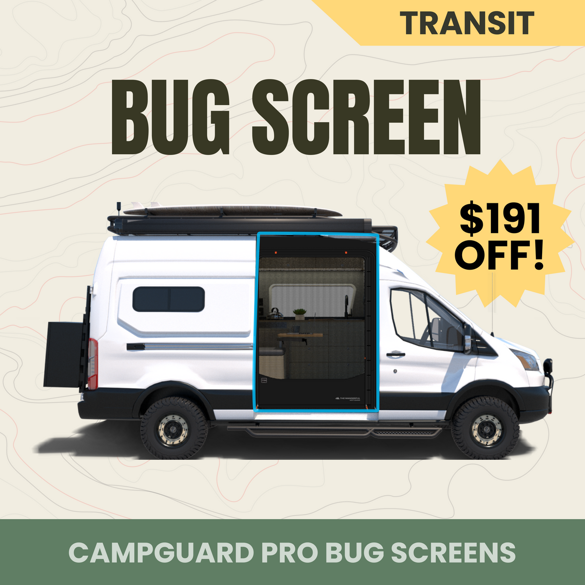 Sale: CampGuard Pro Bug Screen