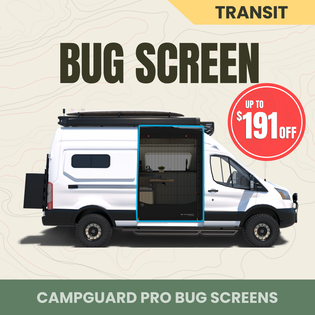 Sale: CampGuard Pro Bug Screen