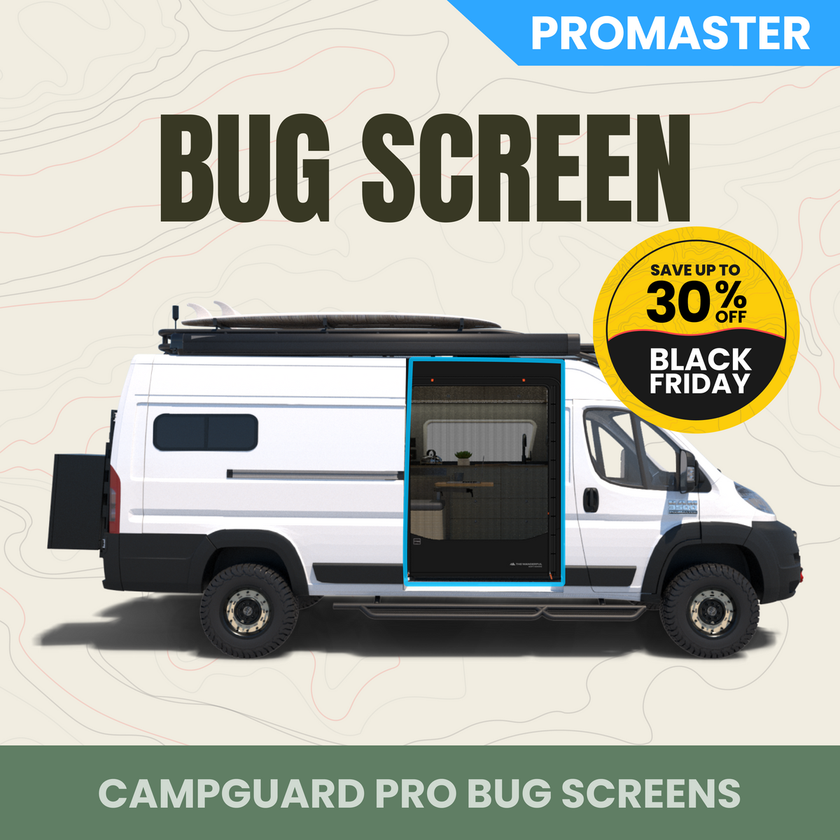 CampGuard Pro Bug Screen