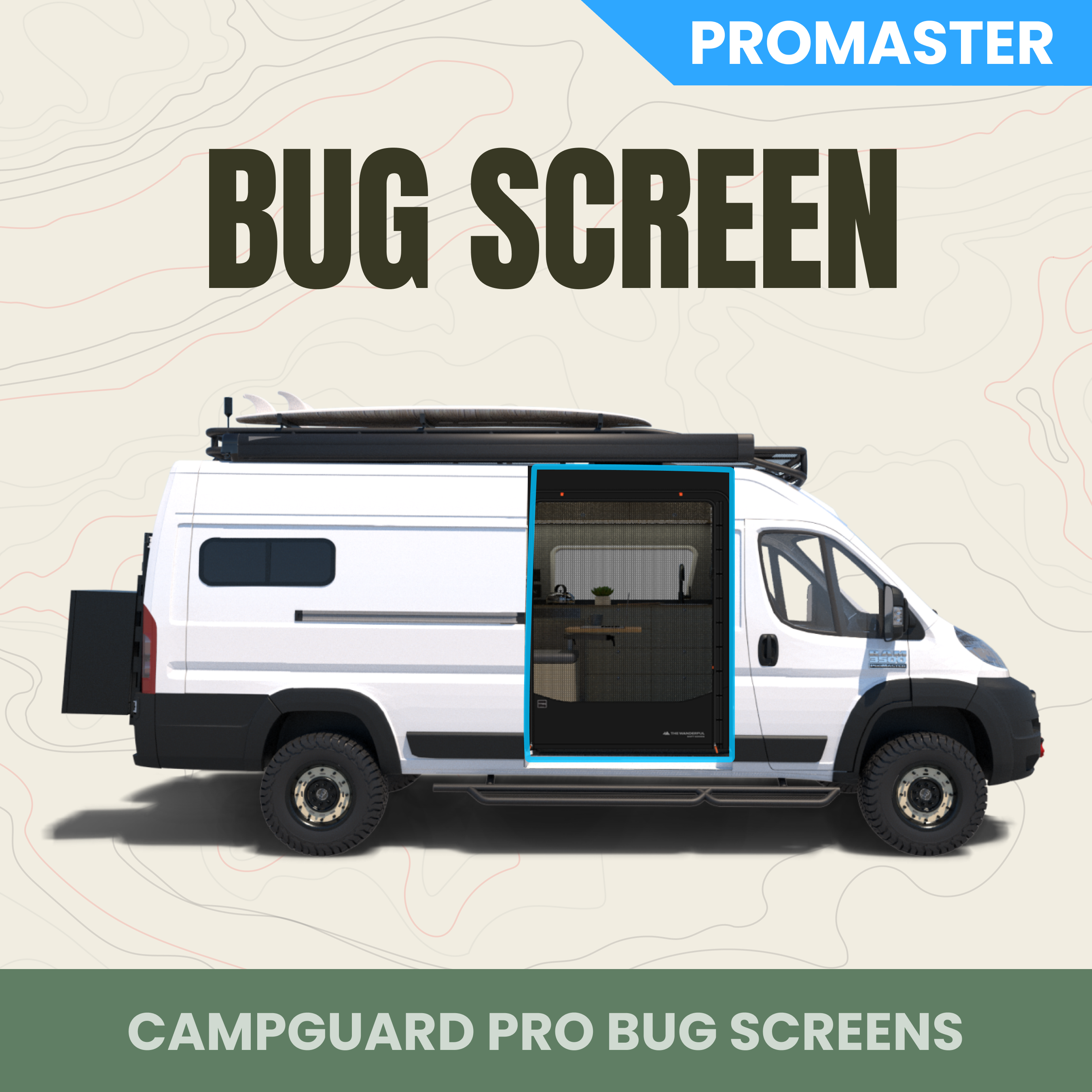 CampGuard Pro Bug Screen - Promaster