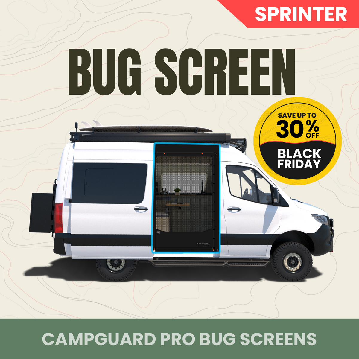 CampGuard Pro Bug Screen