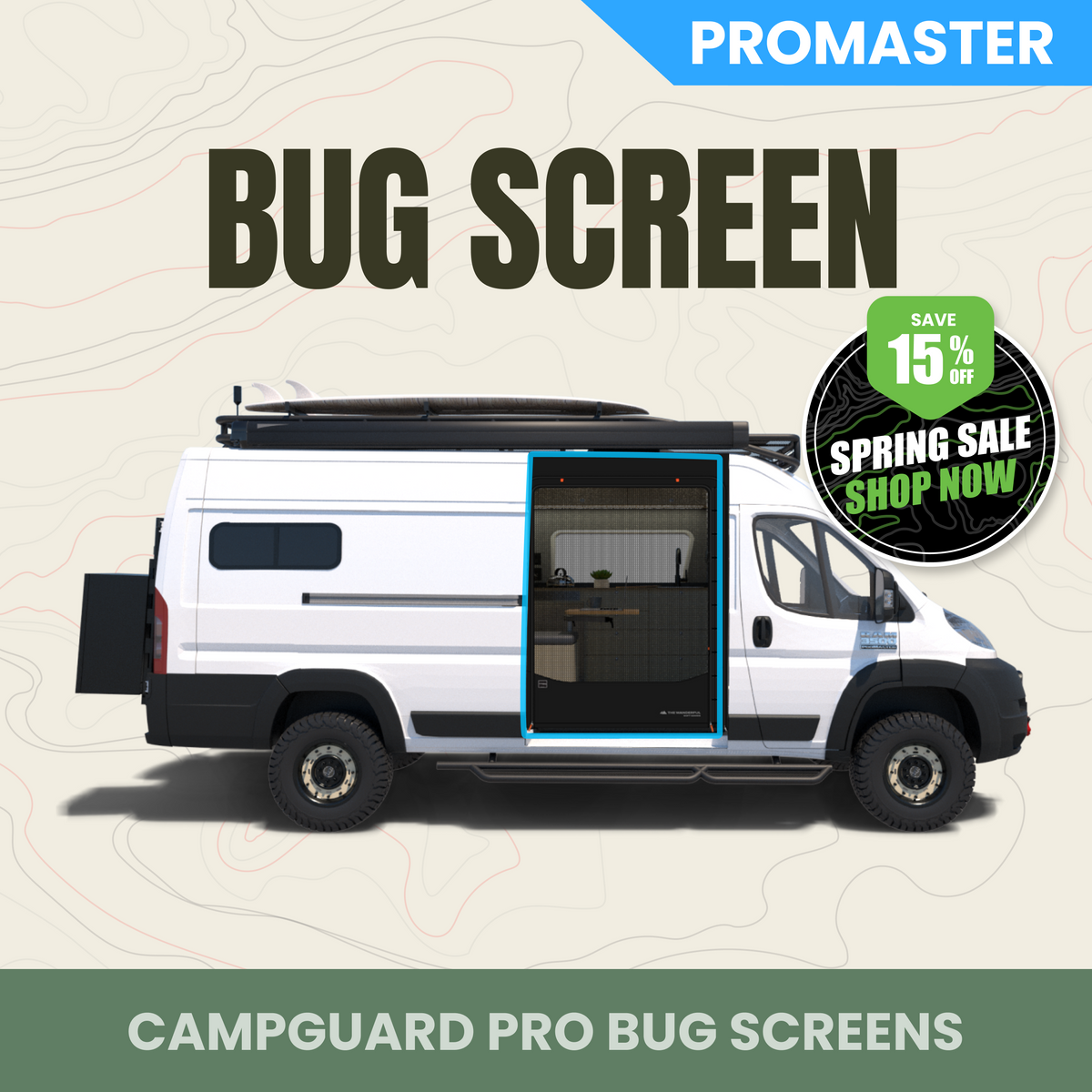 CampGuard Pro Bug Screen