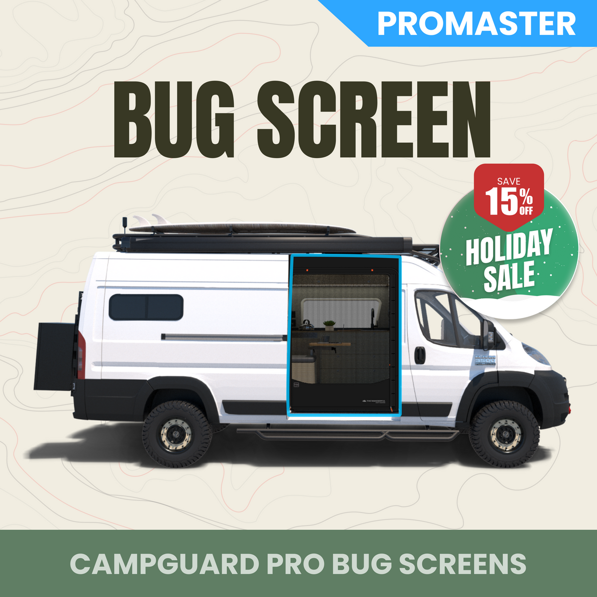 CampGuard Pro Bug Screen