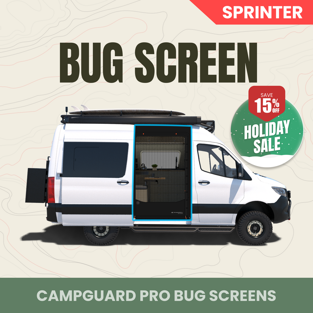 CampGuard Pro Bug Screen