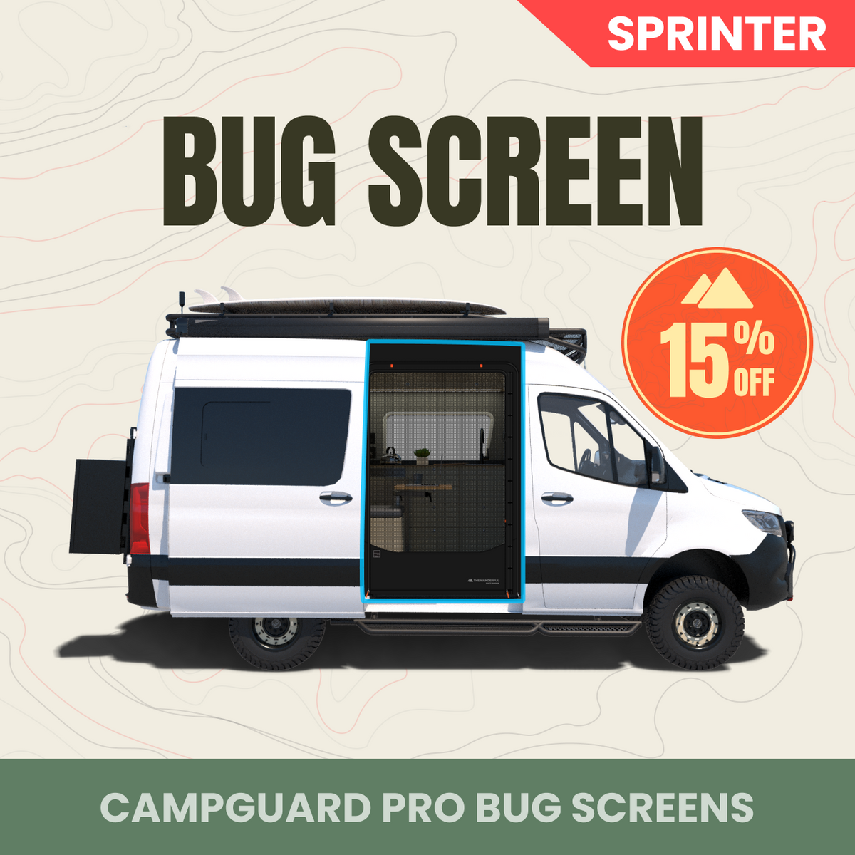CampGuard Pro Bug Screen