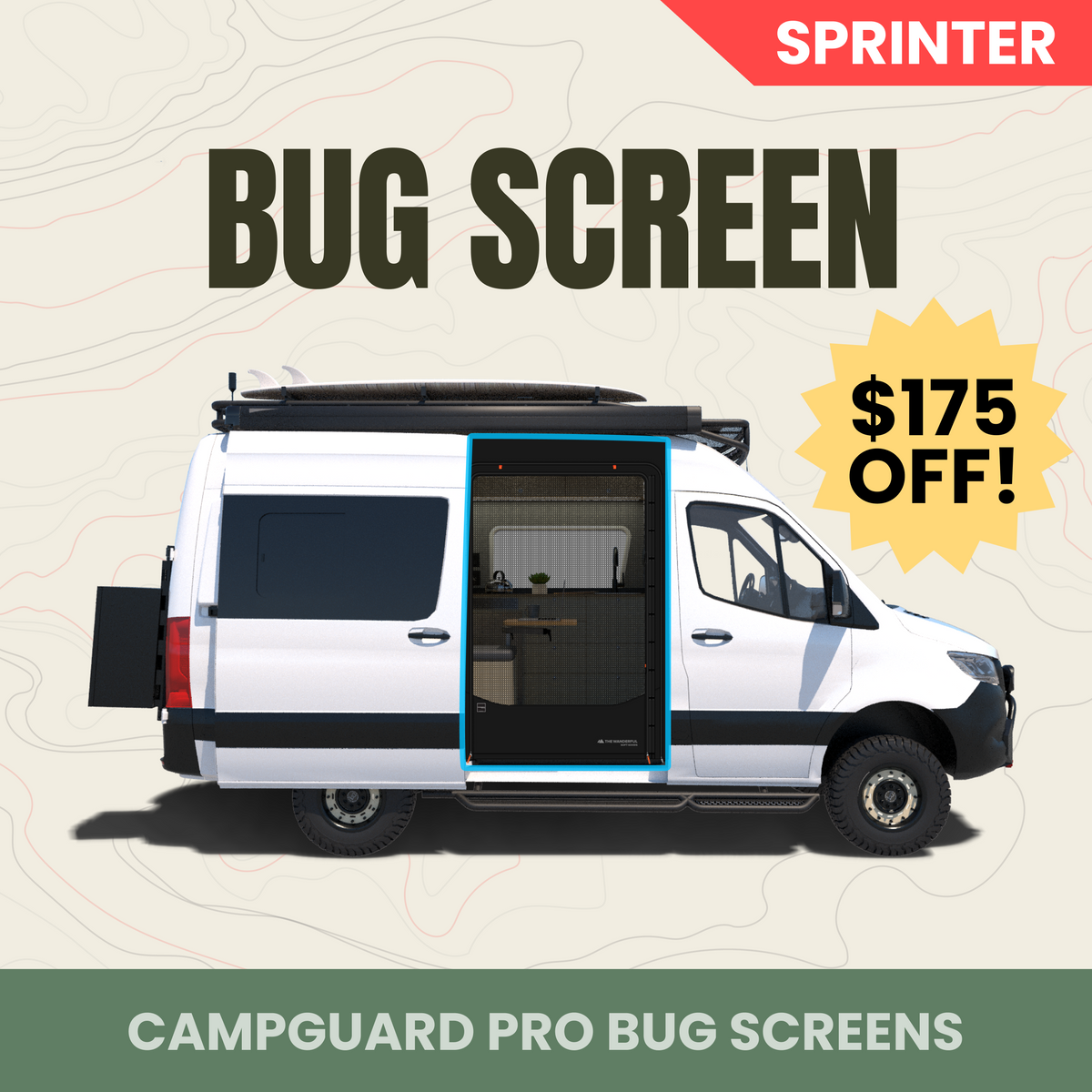 Sale: CampGuard Pro Bug Screen