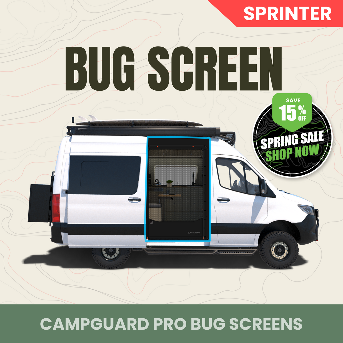 CampGuard Pro Bug Screen