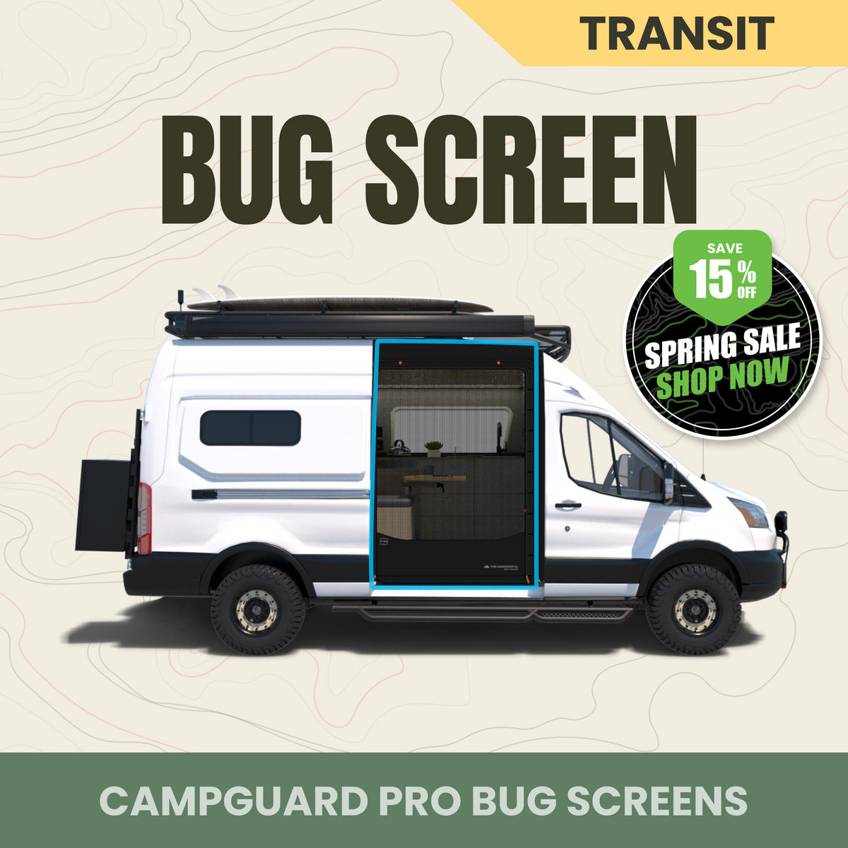 CampGuard Pro Bug Screen