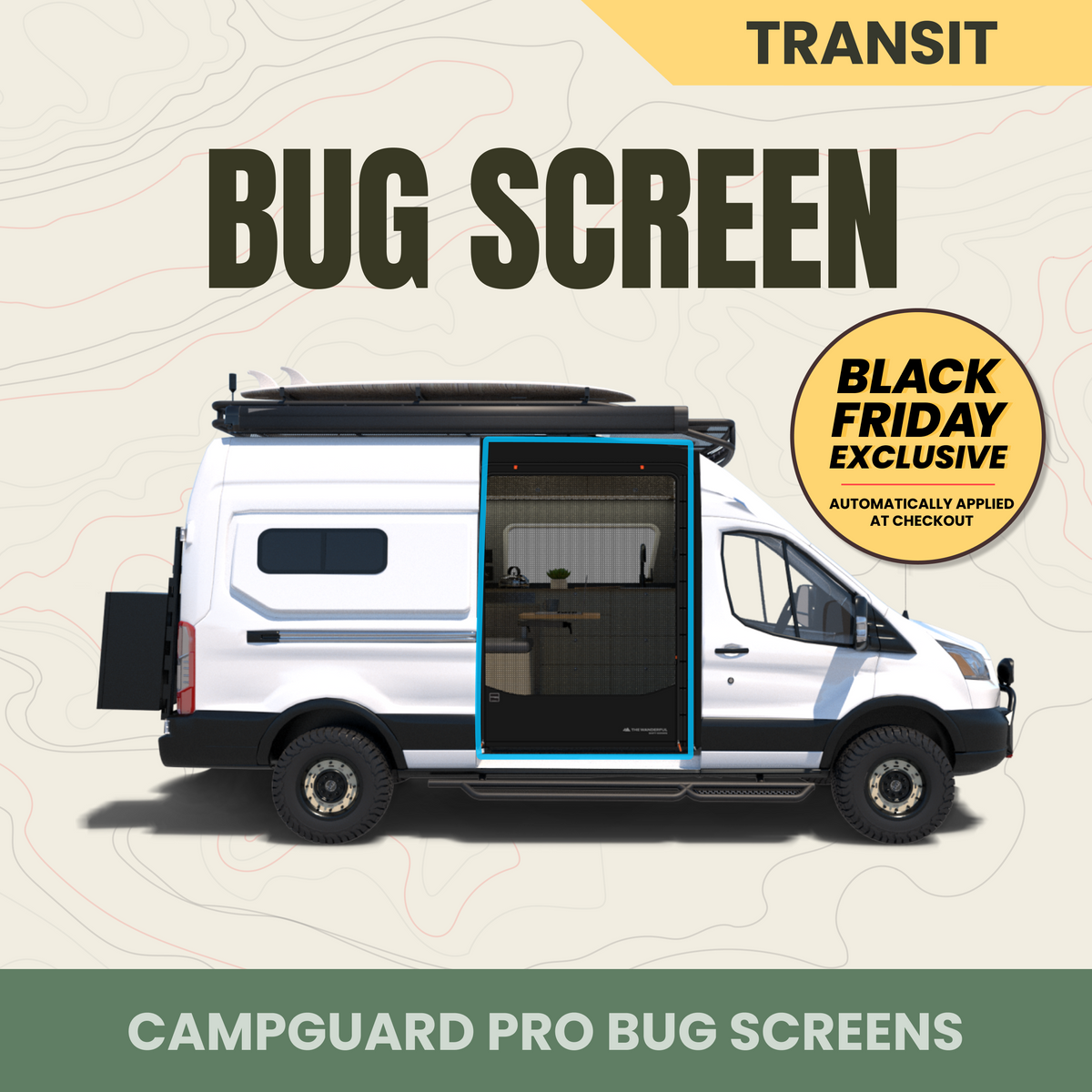 CampGuard Pro Bug Screen