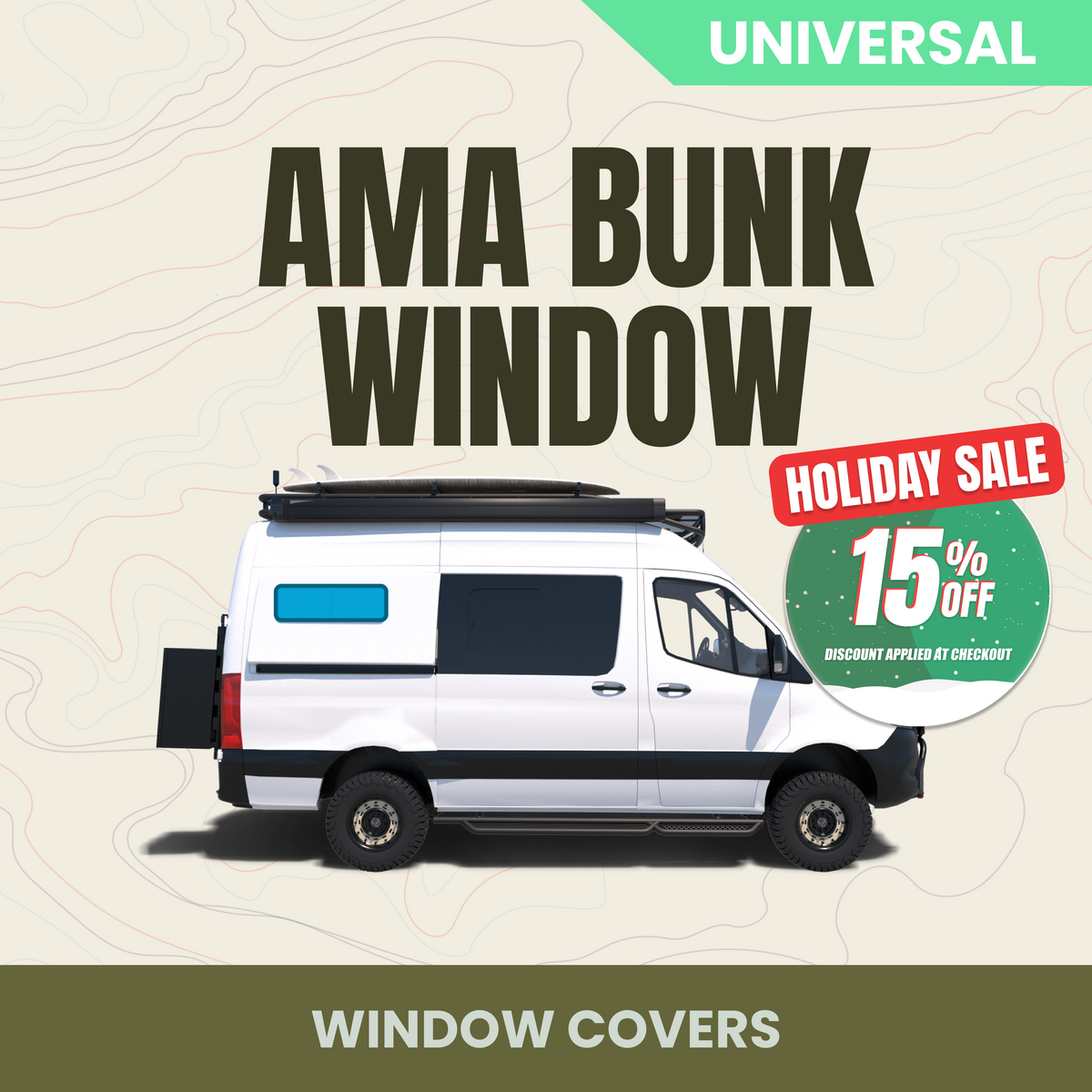 Bunk Window Cover - AMA