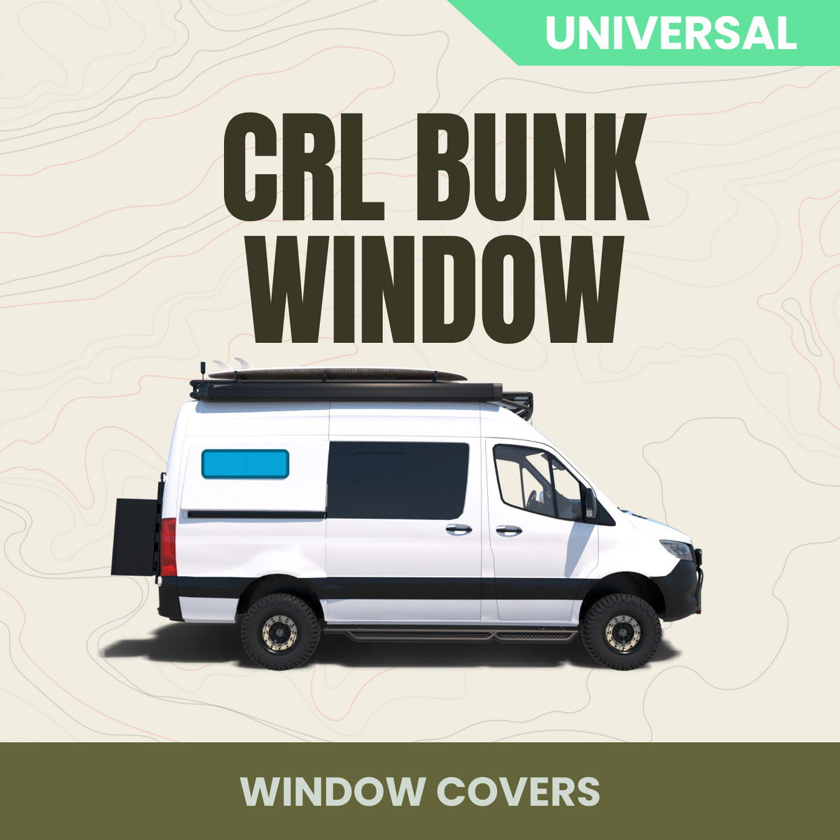 Bunk Window Cover - CRL