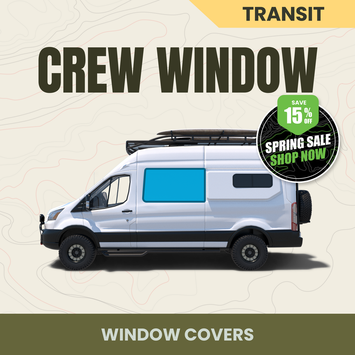 Crew Window Cover