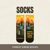 Forest Crew Socks