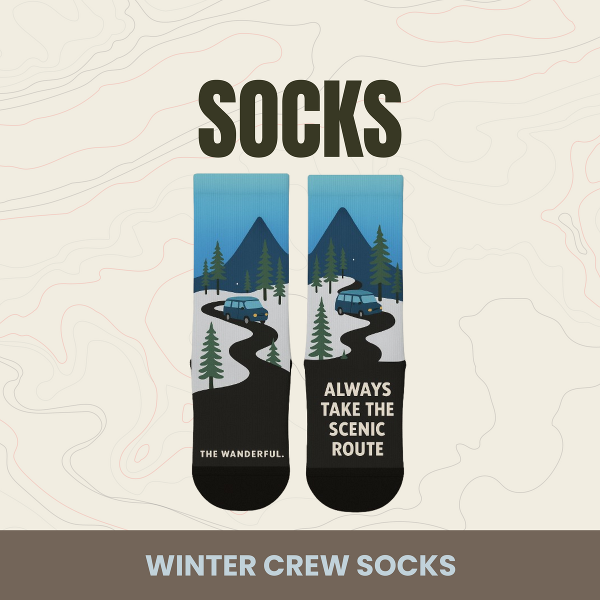 Winter Crew Socks