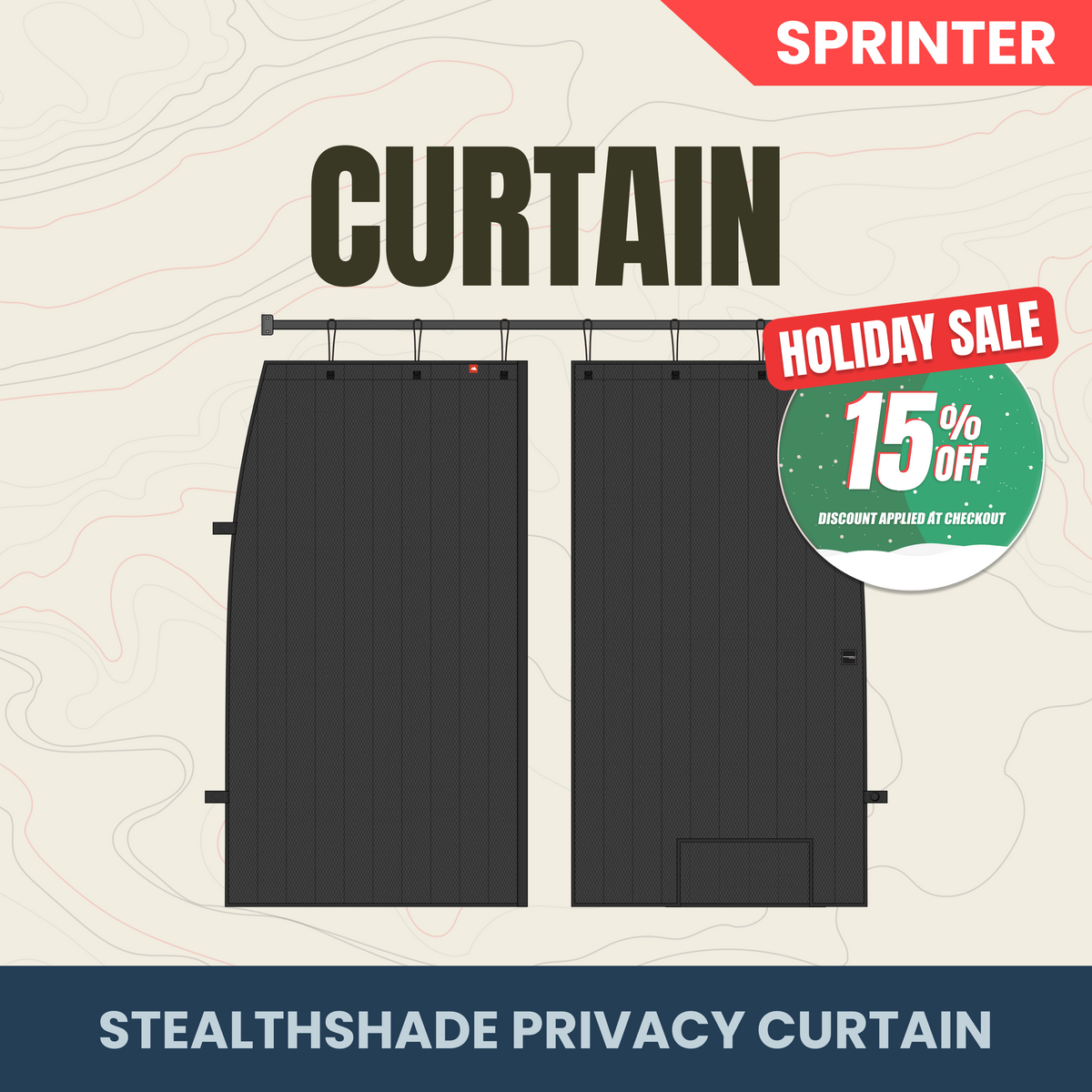 StealthShade Privacy Curtain