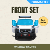 Front Cab Window Cover Set