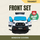 Front Cab Window Cover Set