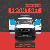 Front Driver & Passenger Window Cover Set