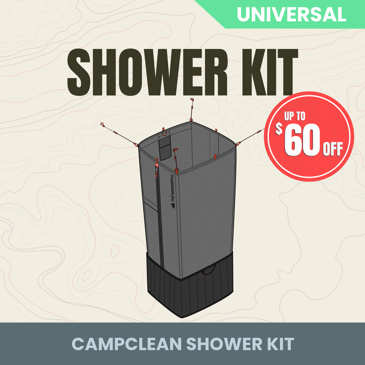 Sale: CampClean Shower Kit