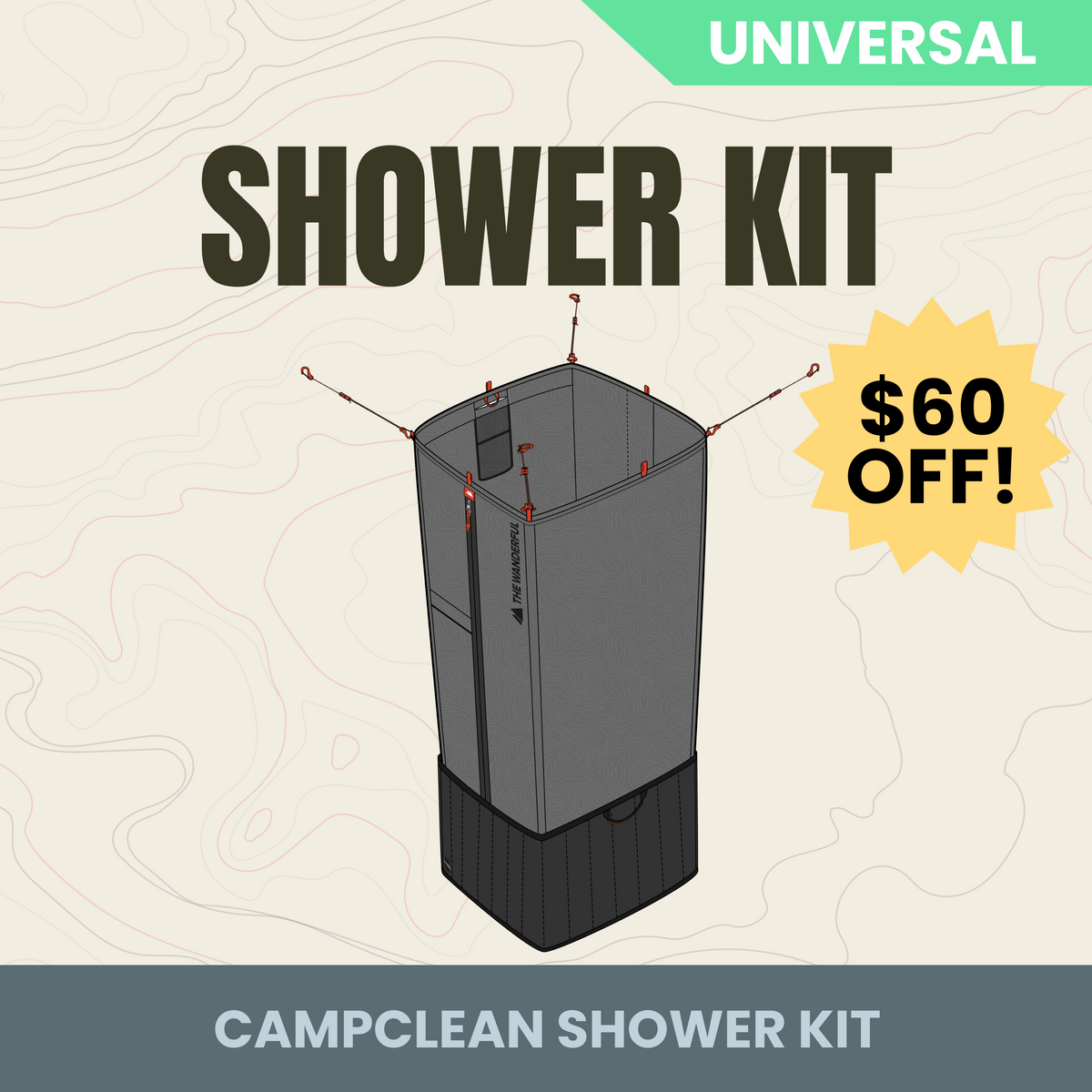 Sale: CampClean Shower Kit