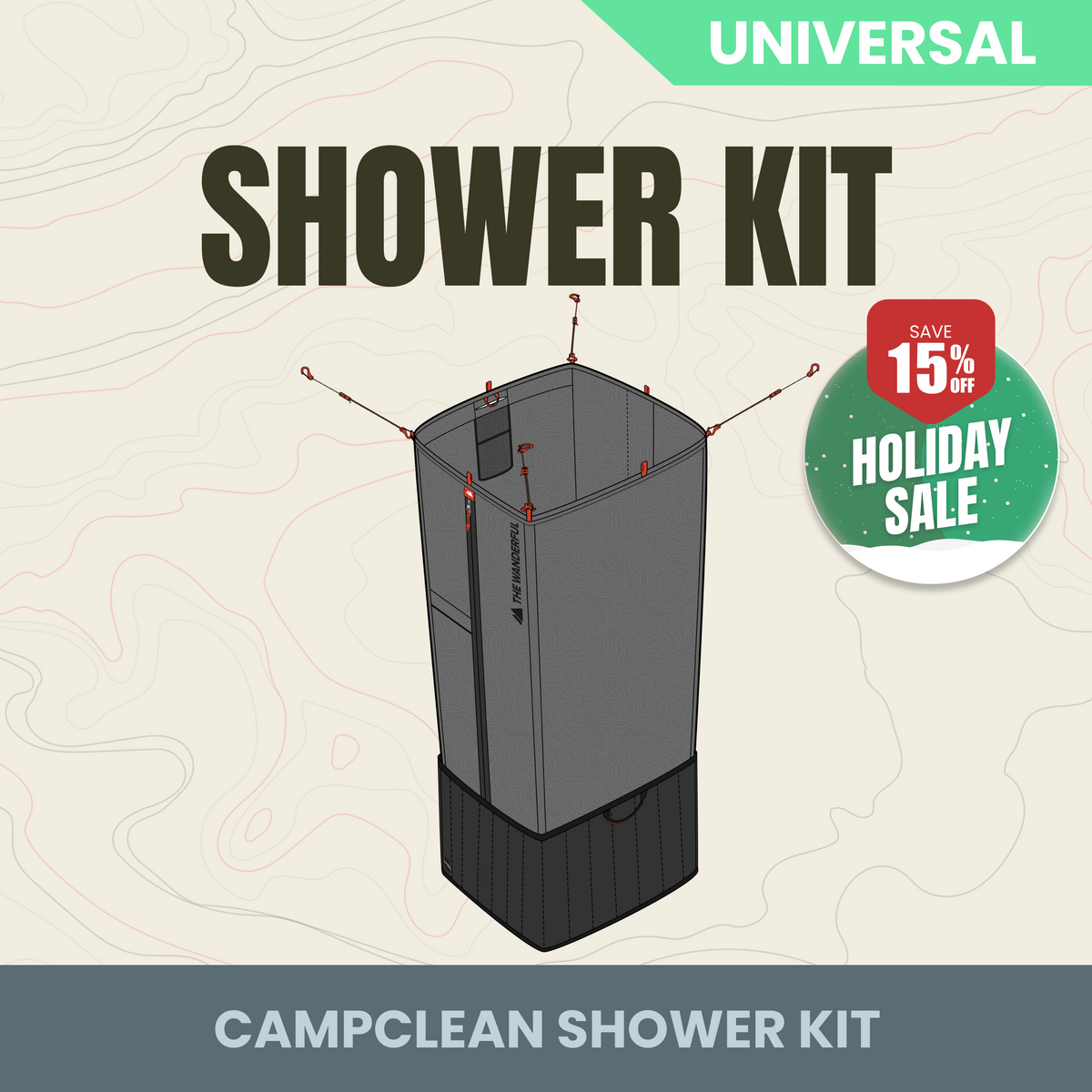 CampClean Shower Kit