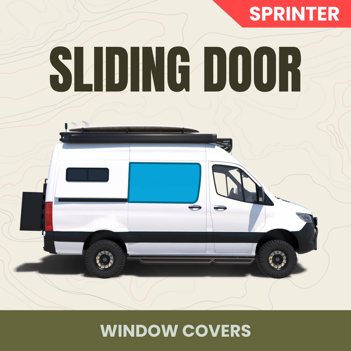 Sliding Door Window Cover