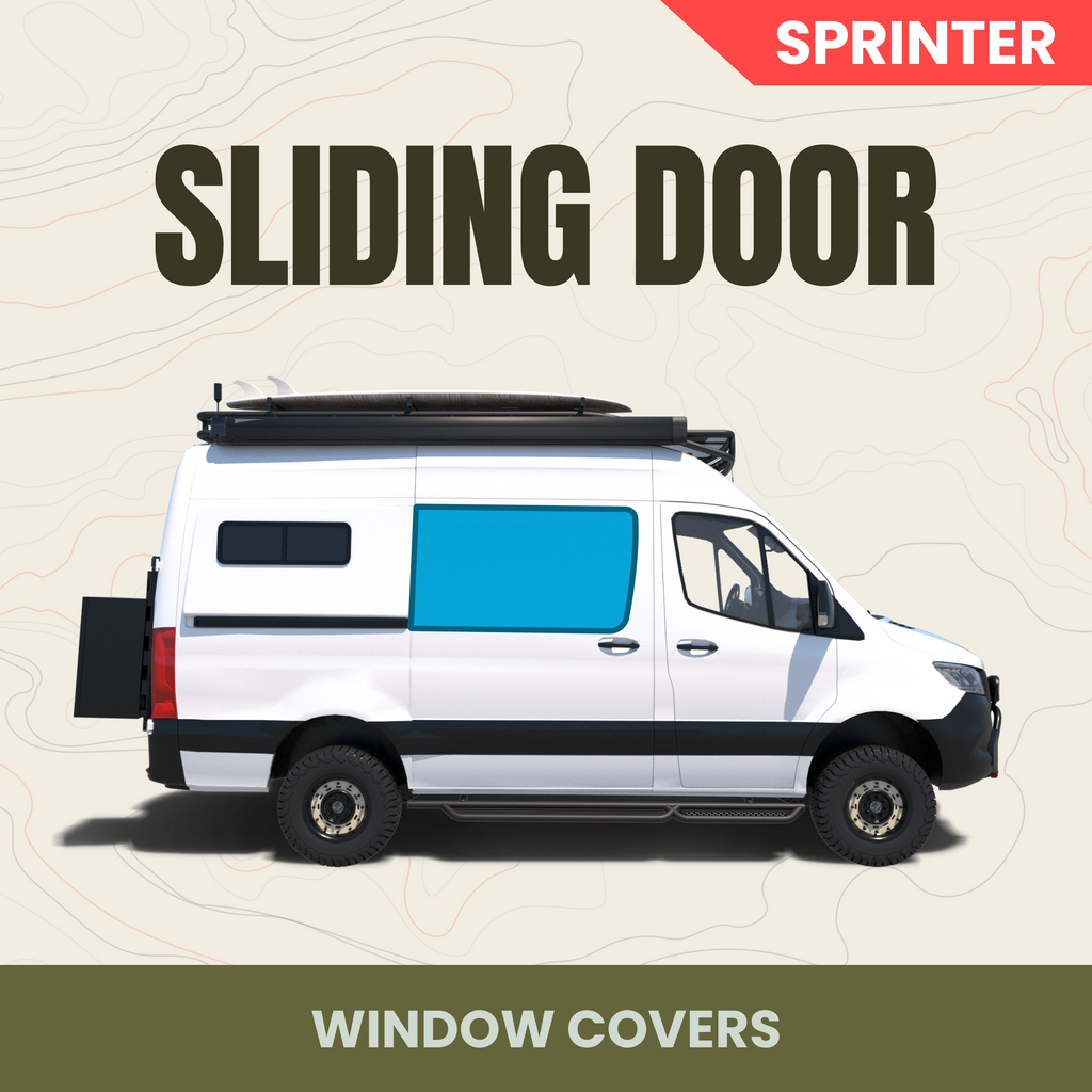 Sprinter Van Sliding Door Window Cover