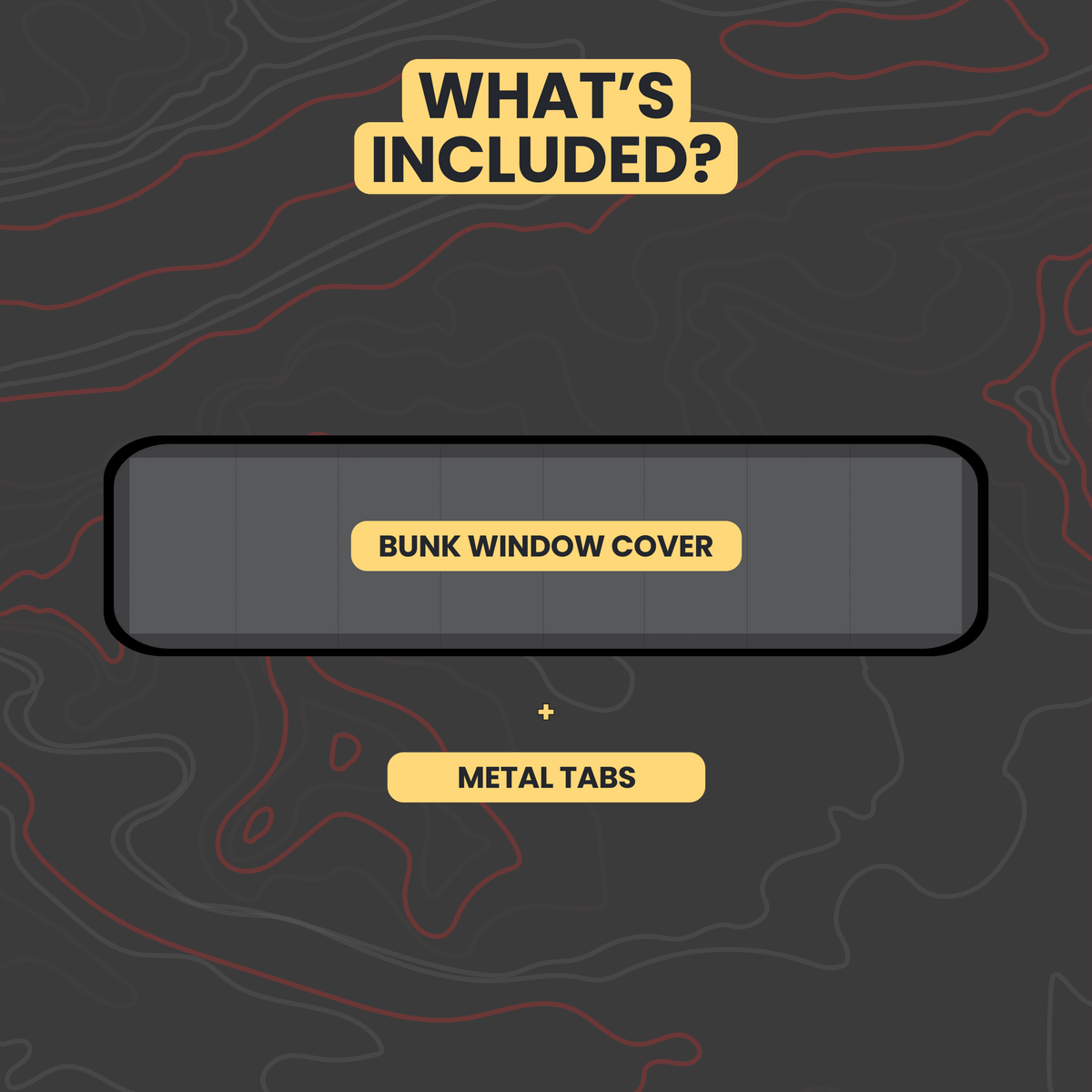 Bunk Window Cover - AMA