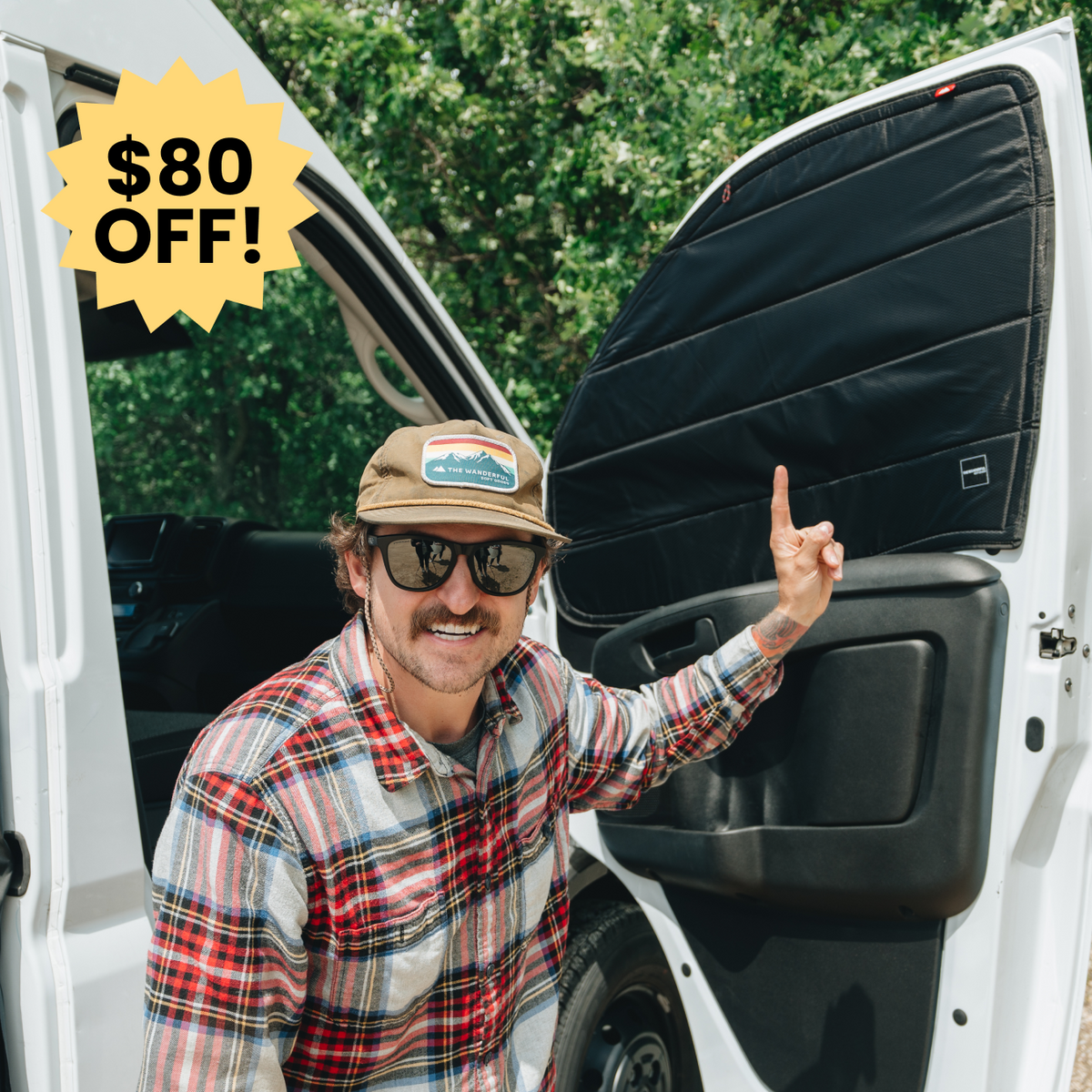 Sale: Front Cab Window Cover Set