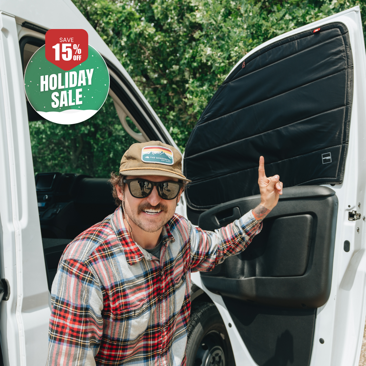 Front Cab Window Cover Set