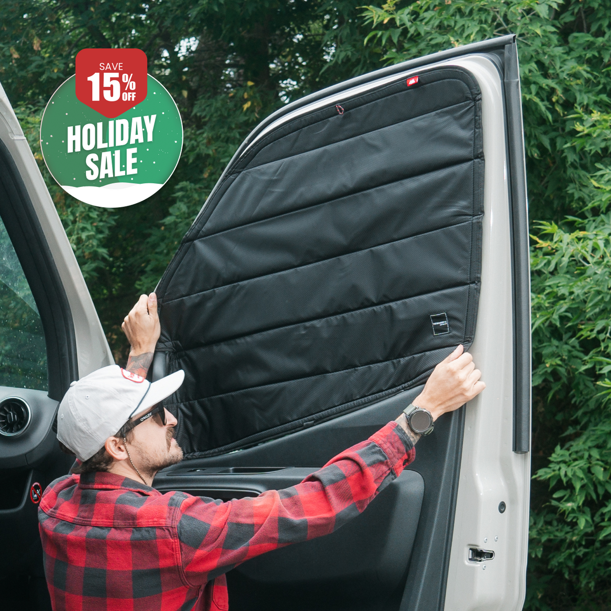 Front Cab Window Cover Set