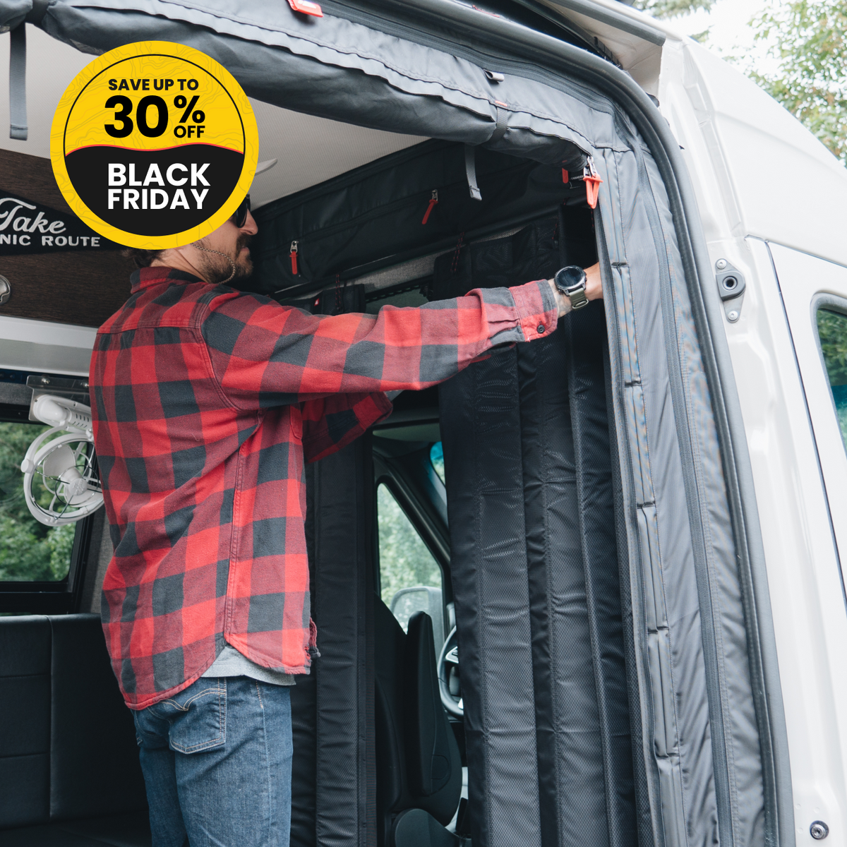 StealthShade Privacy Curtain