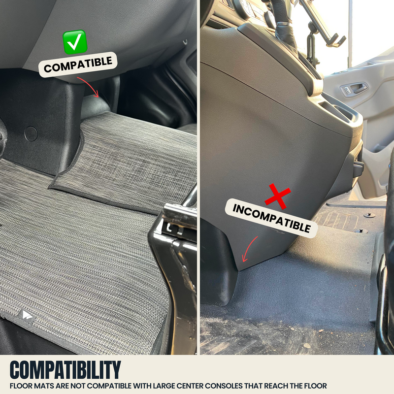 Front Cab Floor Mats