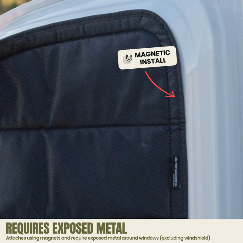 Sale: Front Cab Window Cover Set