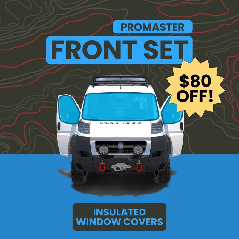 Front Cab Window Cover Set