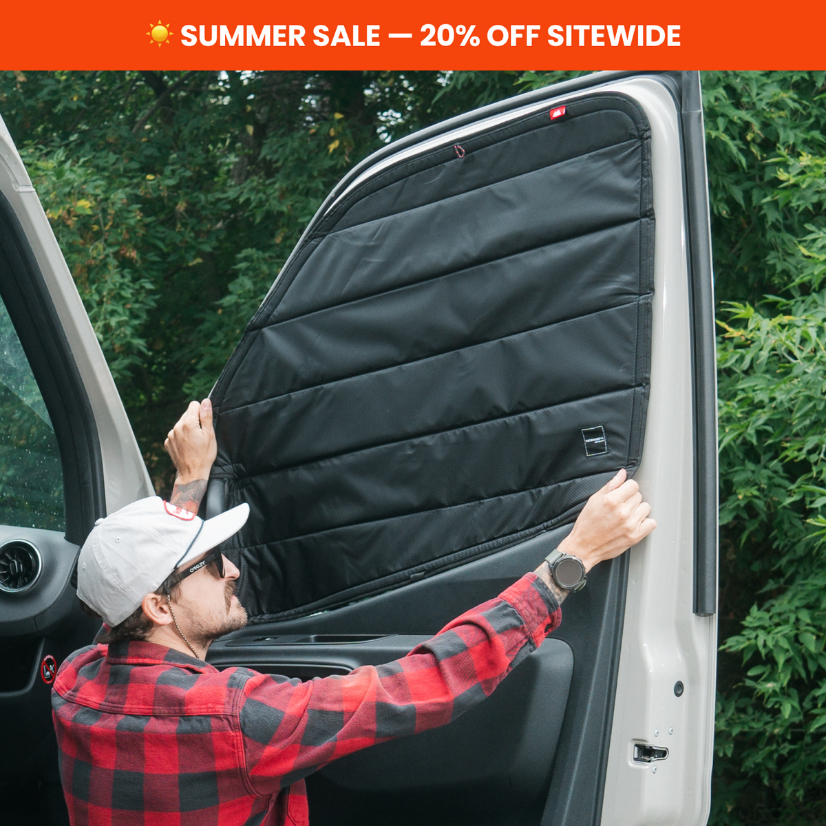 Sale: Front Cab Window Cover Set