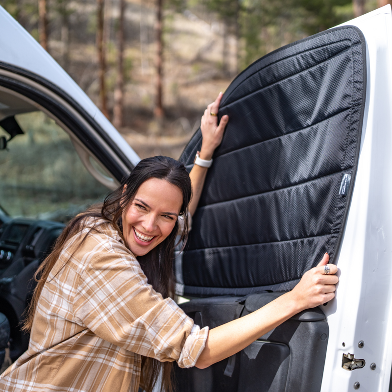 Front Cab Window Cover Set