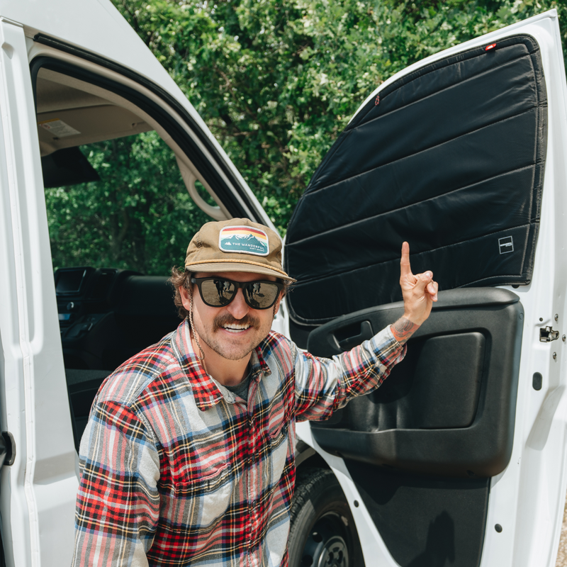 Front Cab Window Cover Set