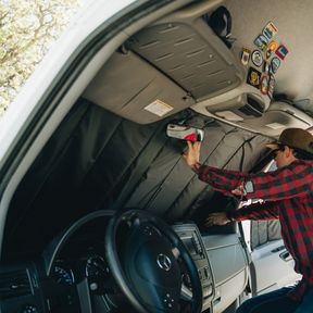 Front Cab Window Cover Set