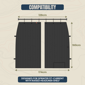 StealthShade Privacy Curtain