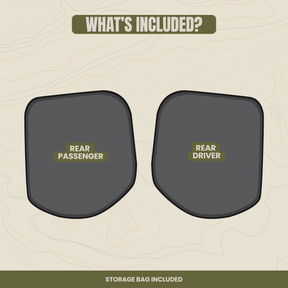 Rear Window Cover Set