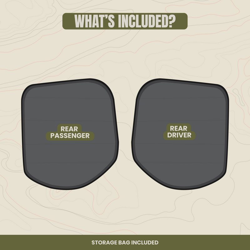 Rear Window Cover Set