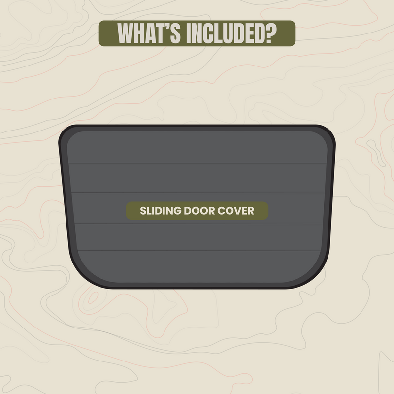 Sliding Door Window Cover